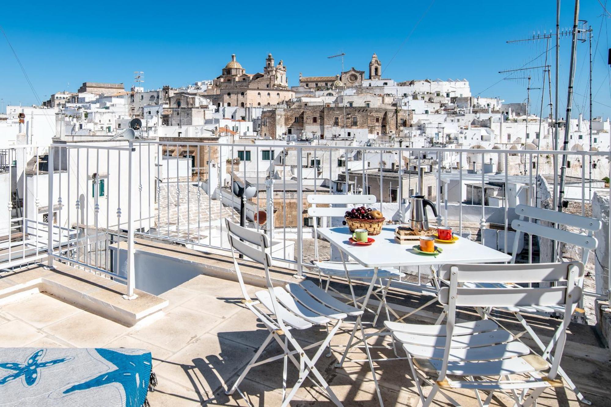 Ostuni Style - 2 Terraces With Sea Viewsアパートメント エクステリア 写真